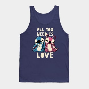 All You Need Is Love Cute Lover Gift Tank Top